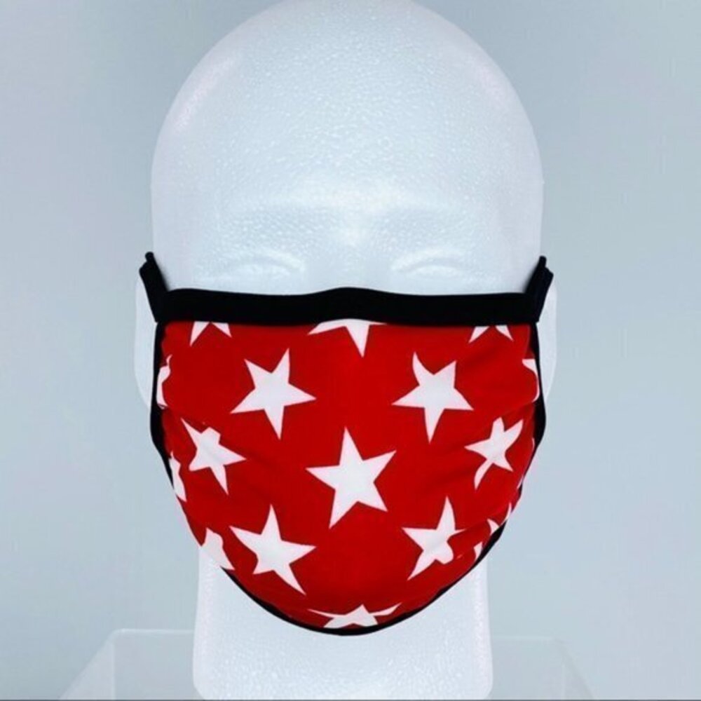 WASHABLE POLY & COTTON MASK  New In Package • 27 P